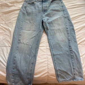 Madewell Women's Light Blue Relaxed Jeans